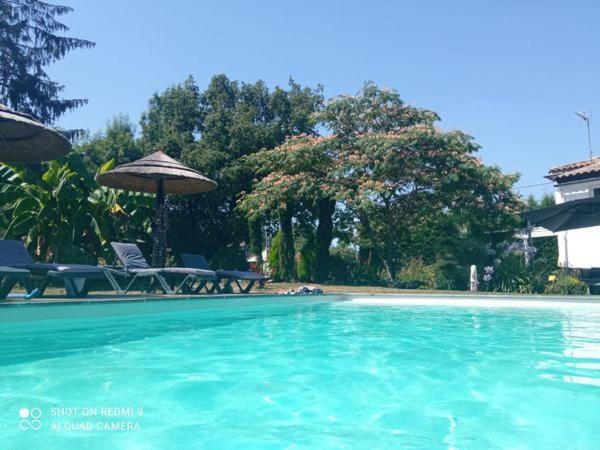 Bed and Breakfast Mas des Vignes Piscine chauffée Le Champ-Saint-Pere Exterior foto