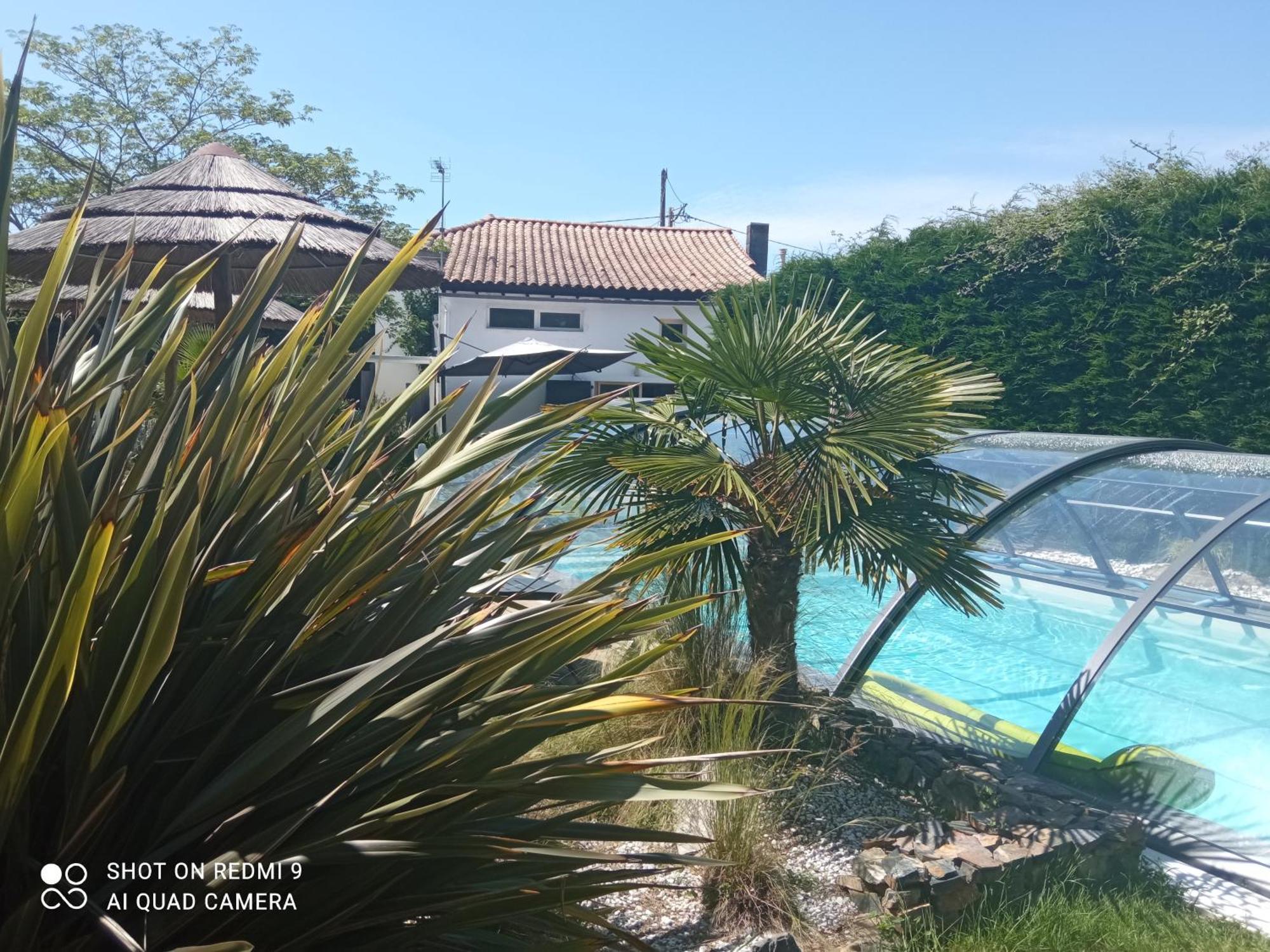 Bed and Breakfast Mas des Vignes Piscine chauffée Le Champ-Saint-Pere Exterior foto